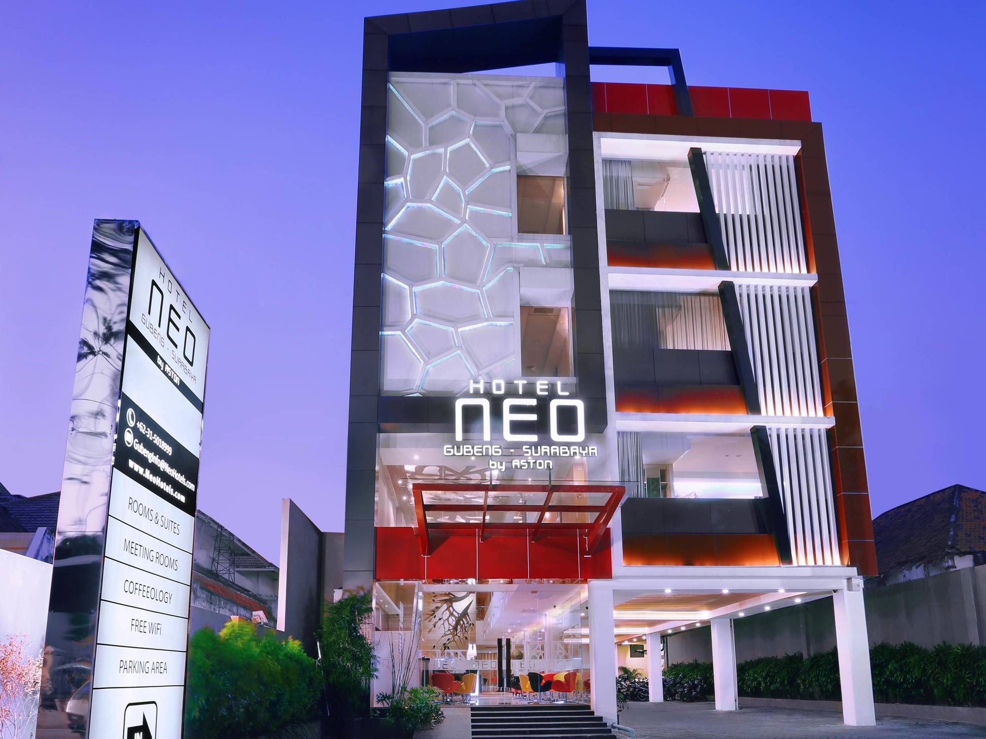 Hotel Neo Gubeng By Aston Сурабая Екстер'єр фото